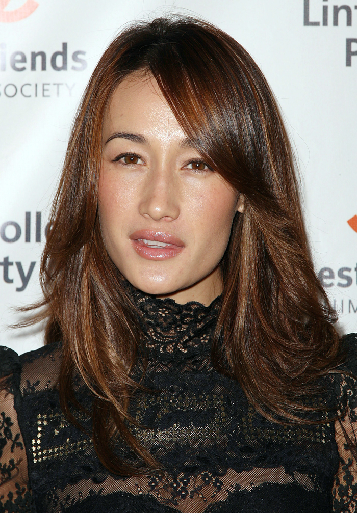 Maggie Q brought her